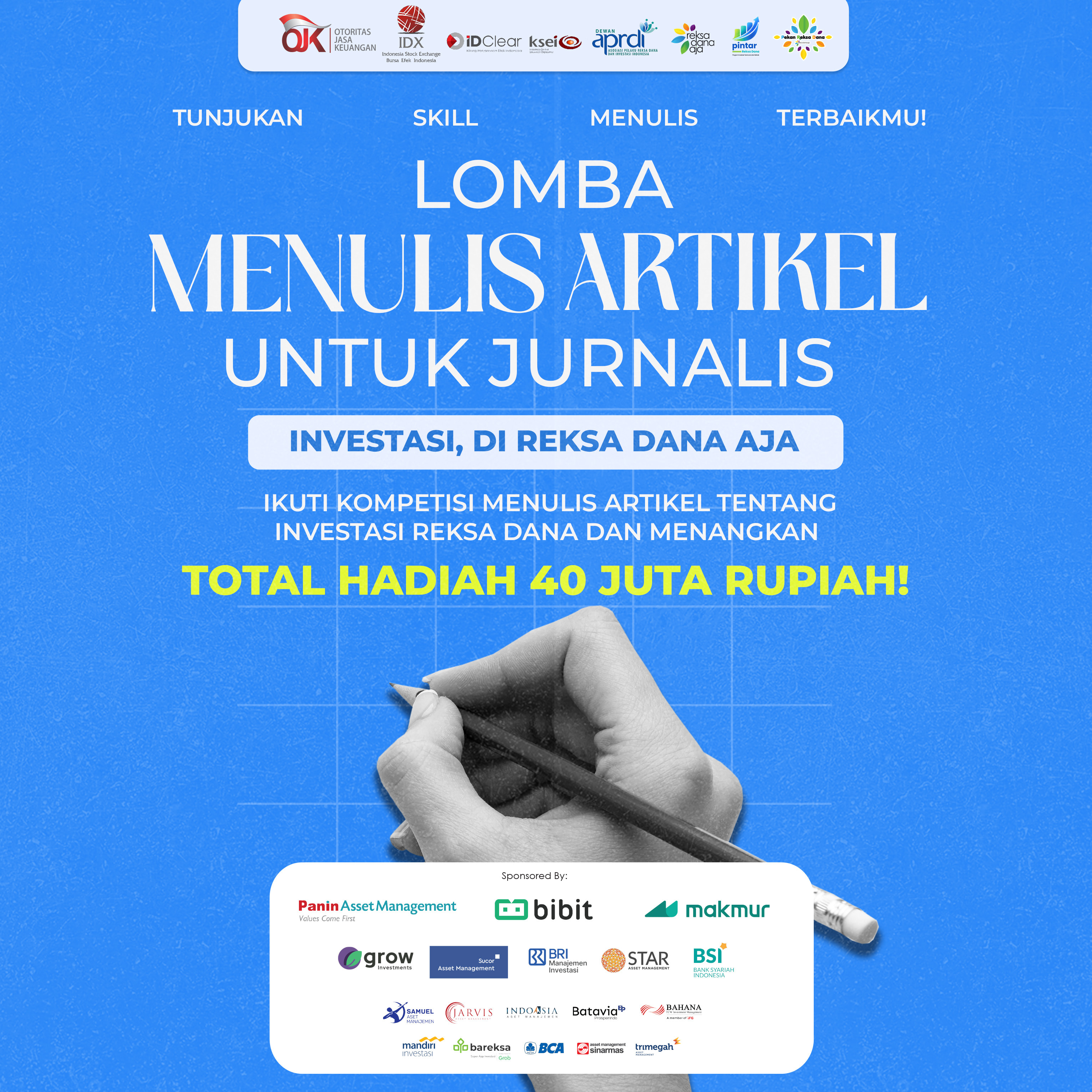 Kompetisi Menulis Artikel untuk Jurnalis